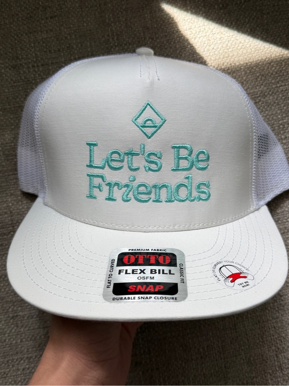 Daybreaker Let’s be Friends snapback hat